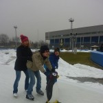 Eisstadion und Überraschungsstunde mit der Musik aus der Oper Hänsel und Gretel 