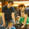 gemeinsamen Bowling und anschließendem Abendessen 