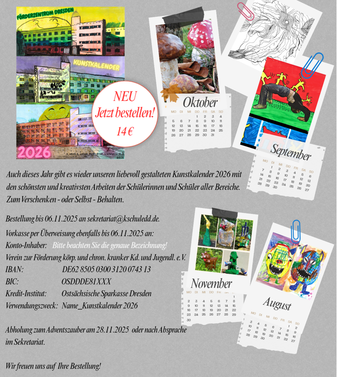  - Kalenderbestellung